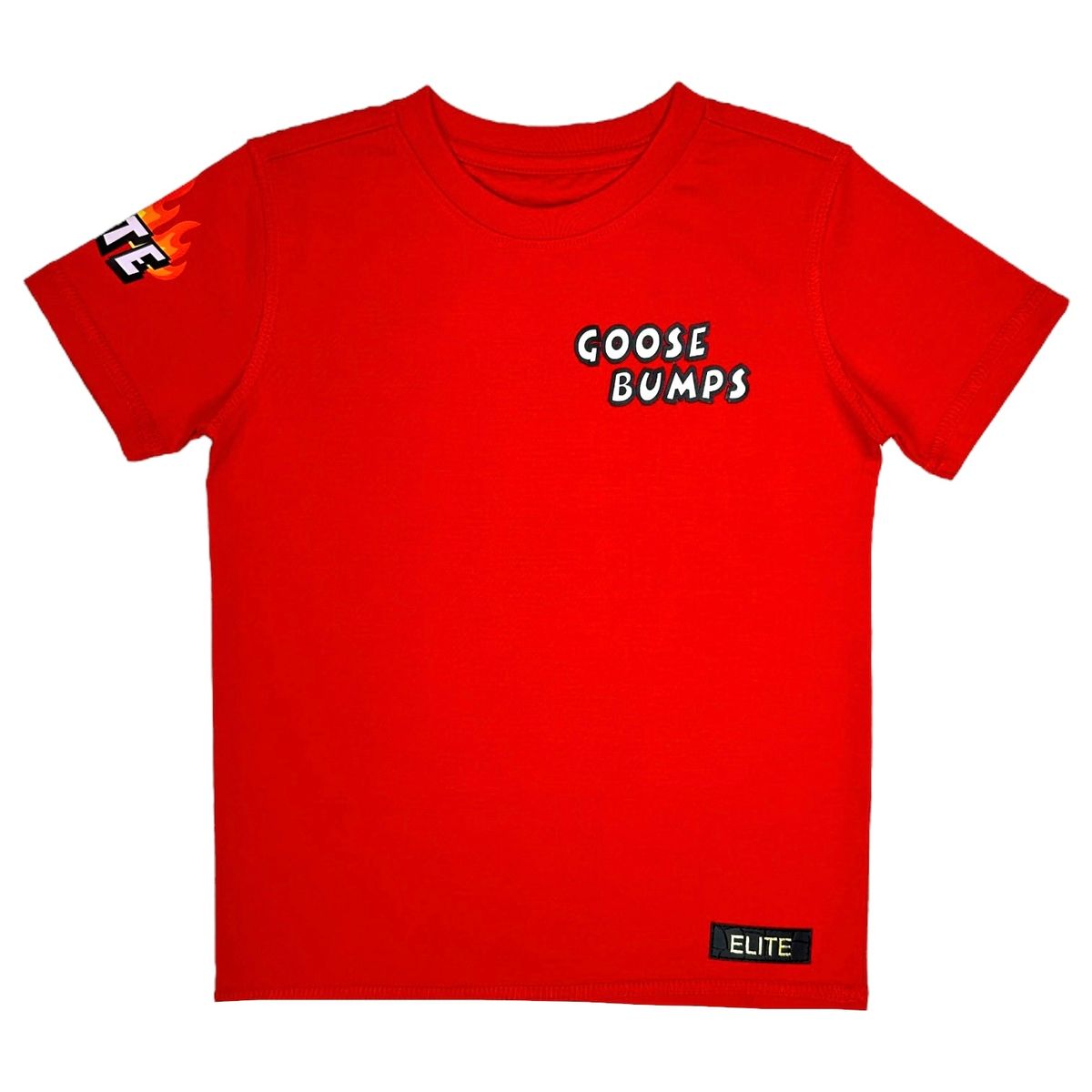 Goose Bumps Premium Kids Tee - Red