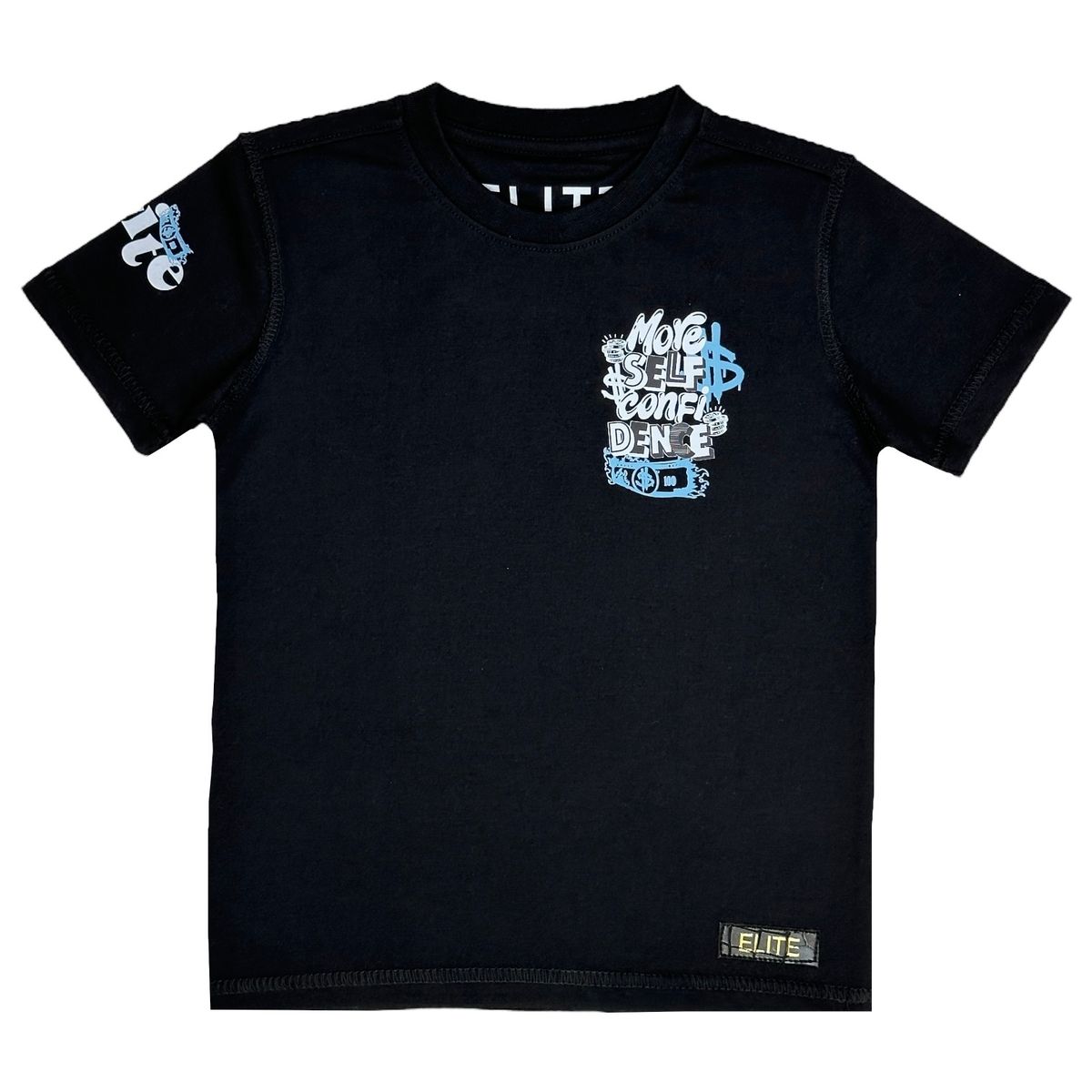 Confidence Premium Kids Tee - Black