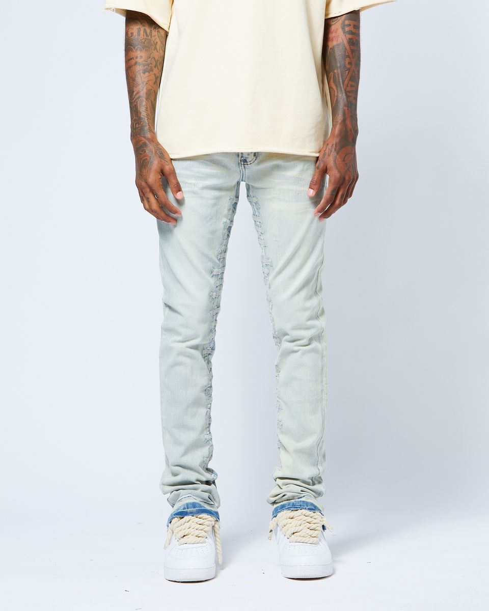 Ruthless Stacked Denim (Light Wash)