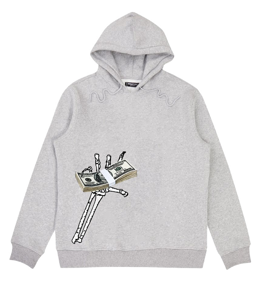 Roku Studio - Cash Prize Hoodie - Heather Grey