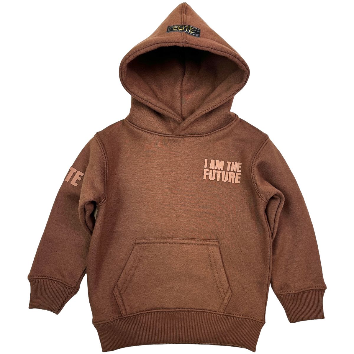 I'm The Future Kids Hoodie (Brown)