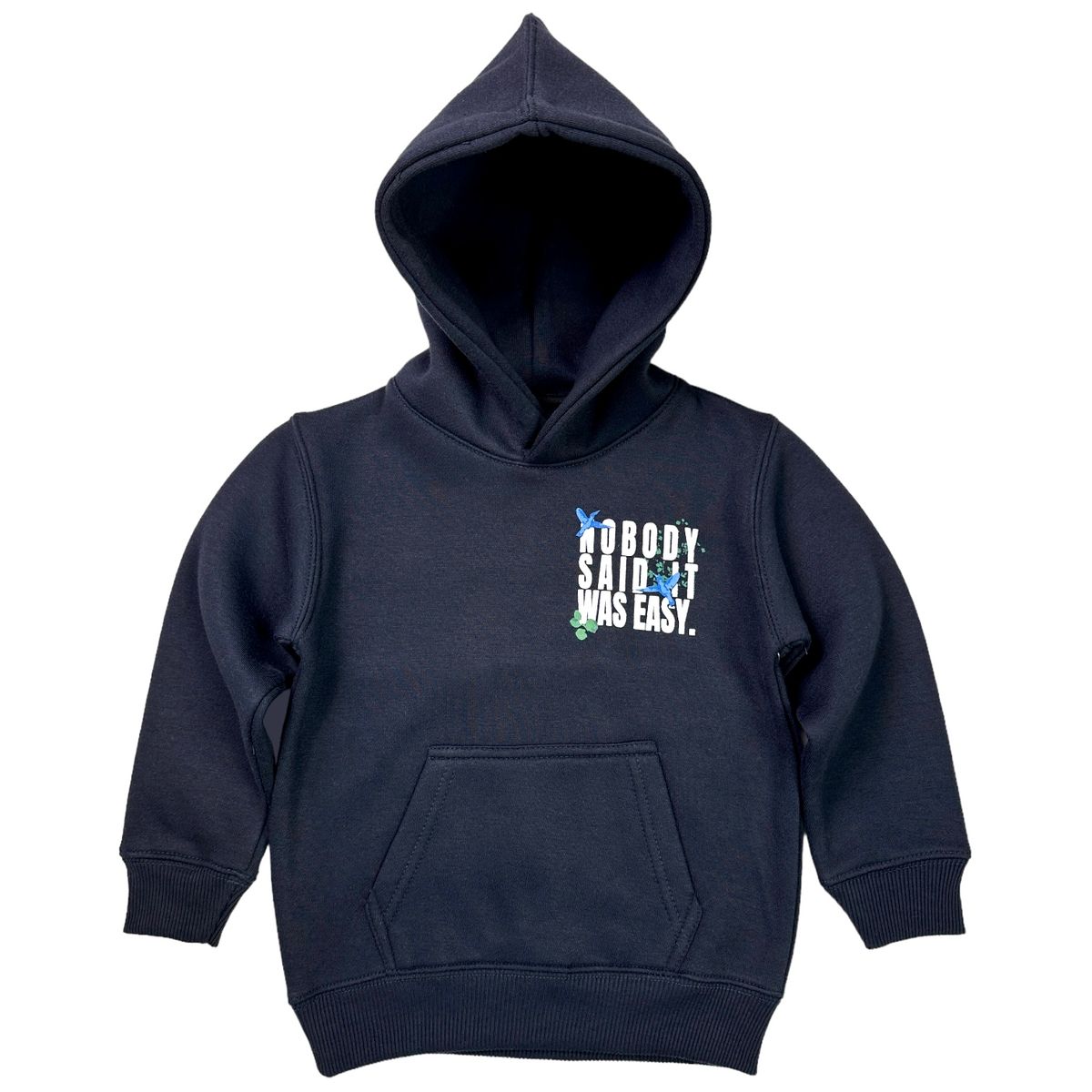 It's Not Easy Kids Hoodie (Navy)