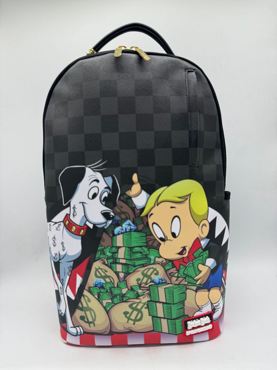 RICHIE RICH AND DOG MONEY REVEAL DLXSV BACKPACK