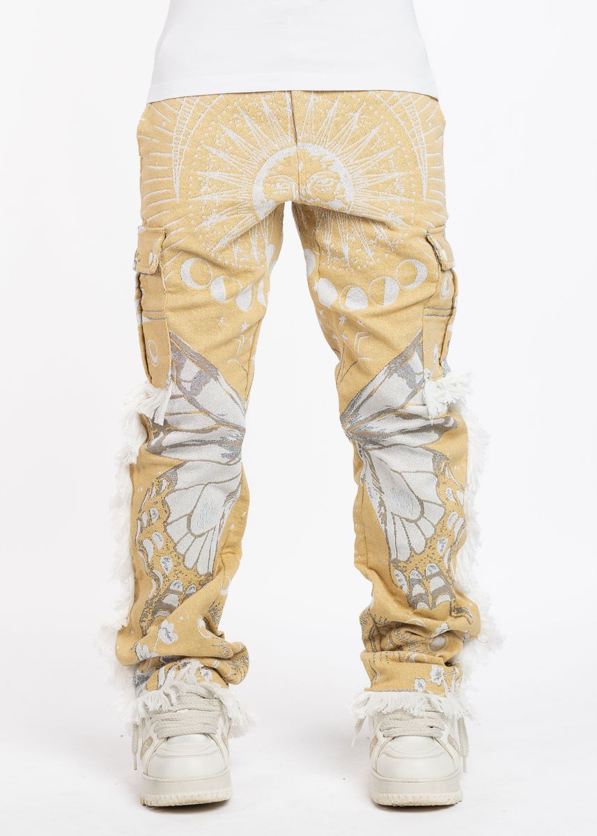 Sand Brown Tapestry Pant