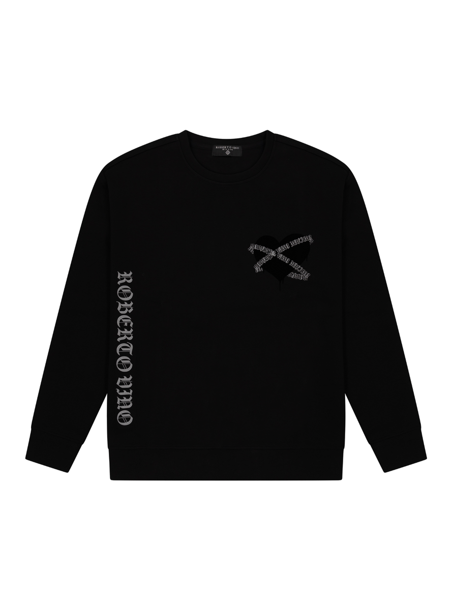 The Heart Sweatshirt (Black)