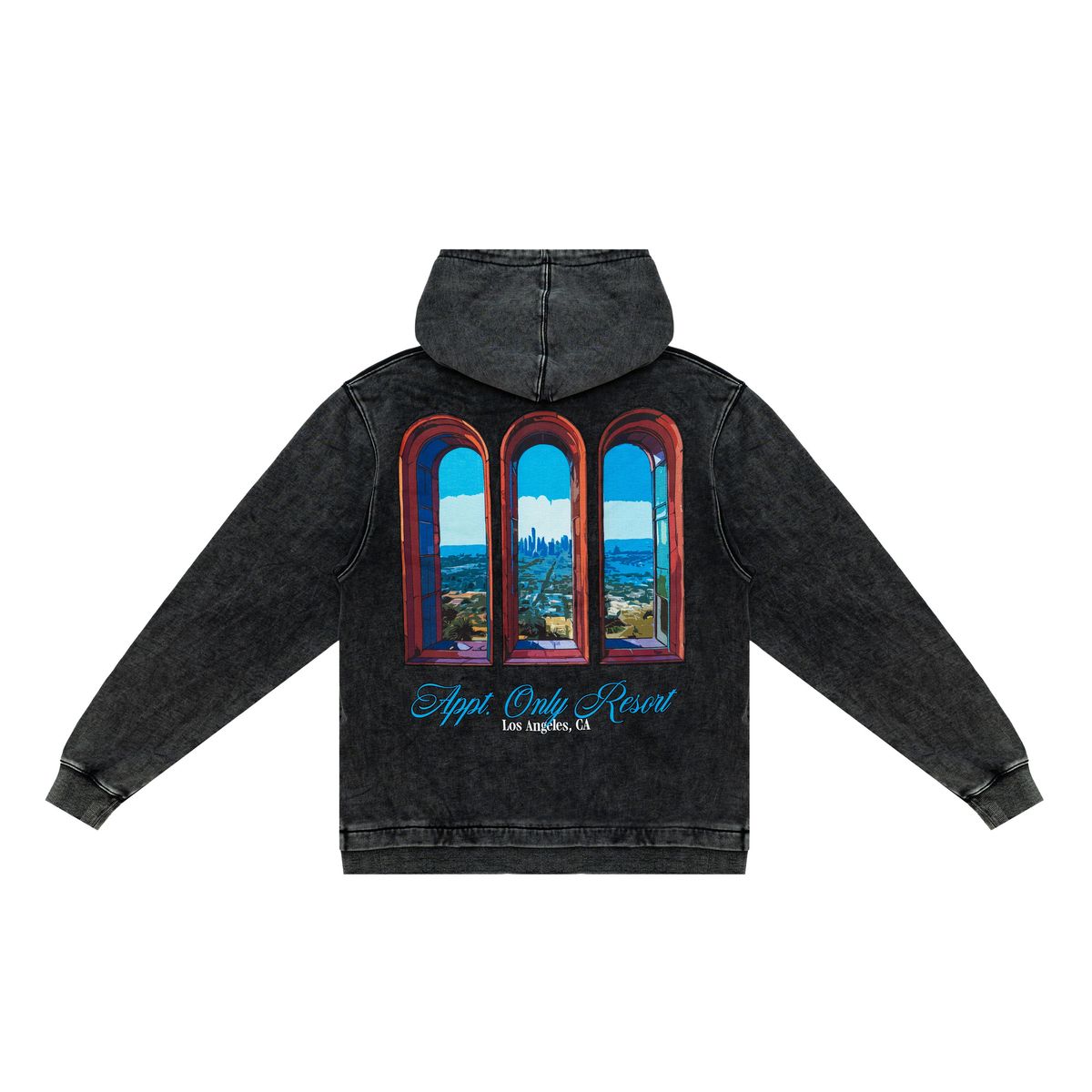 APPT Resort Zip Hoodie (Black)