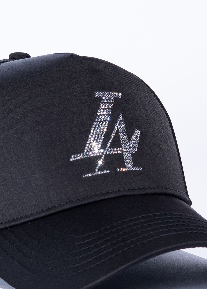 PARADISE LA CRYSTALS (Black Satin)