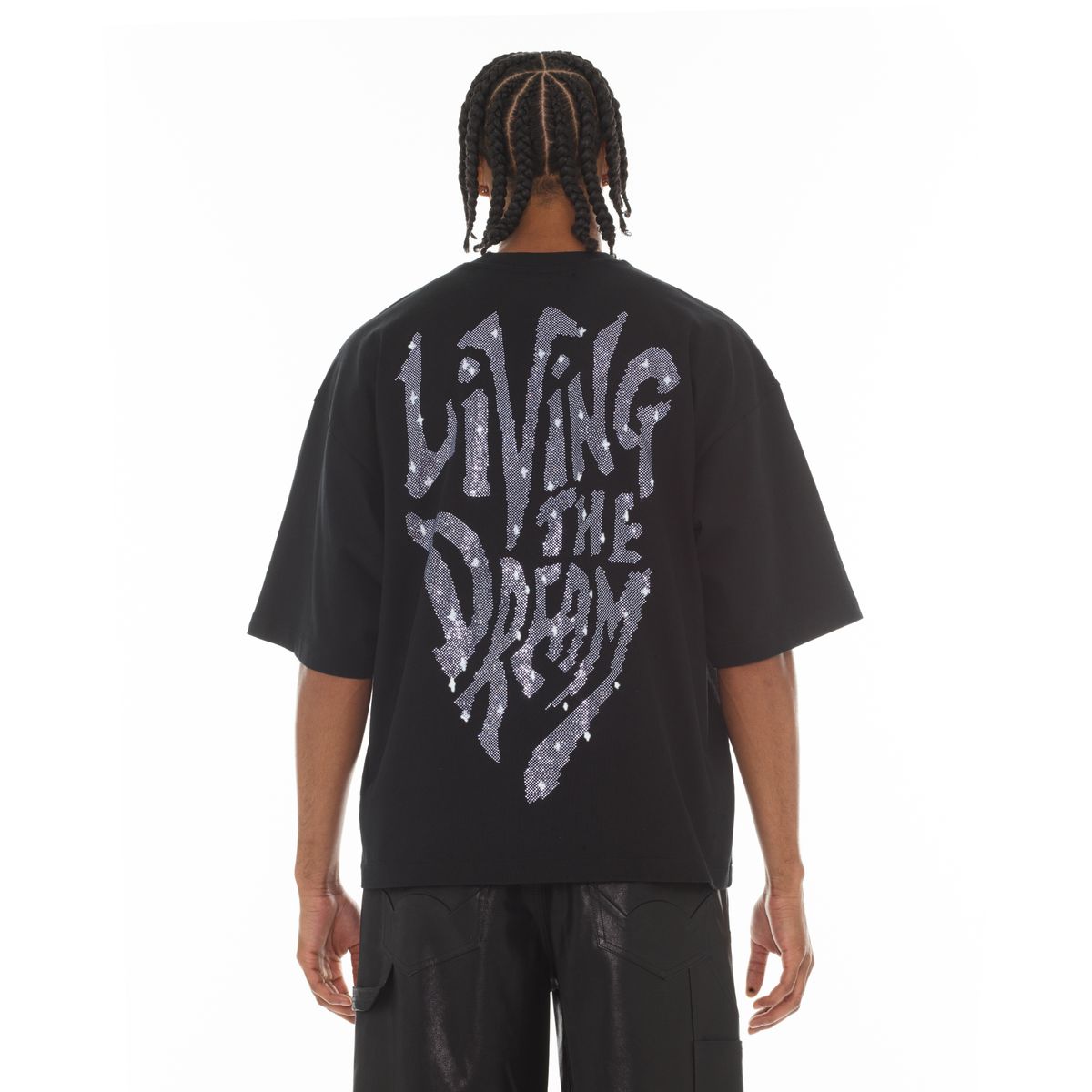 Oversized Short Sleeve Crew Neck Tee 