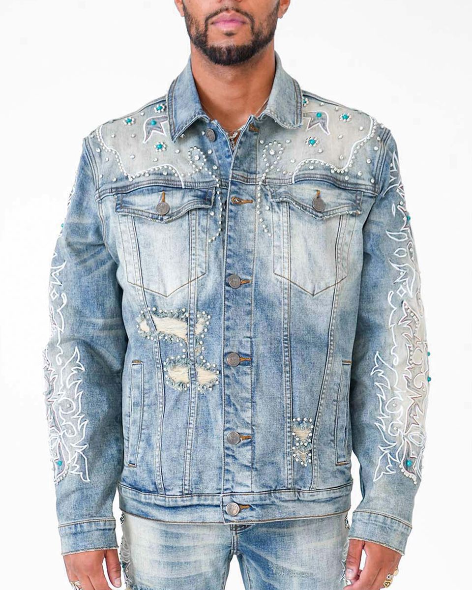Western Denim Jacket (Indigo)