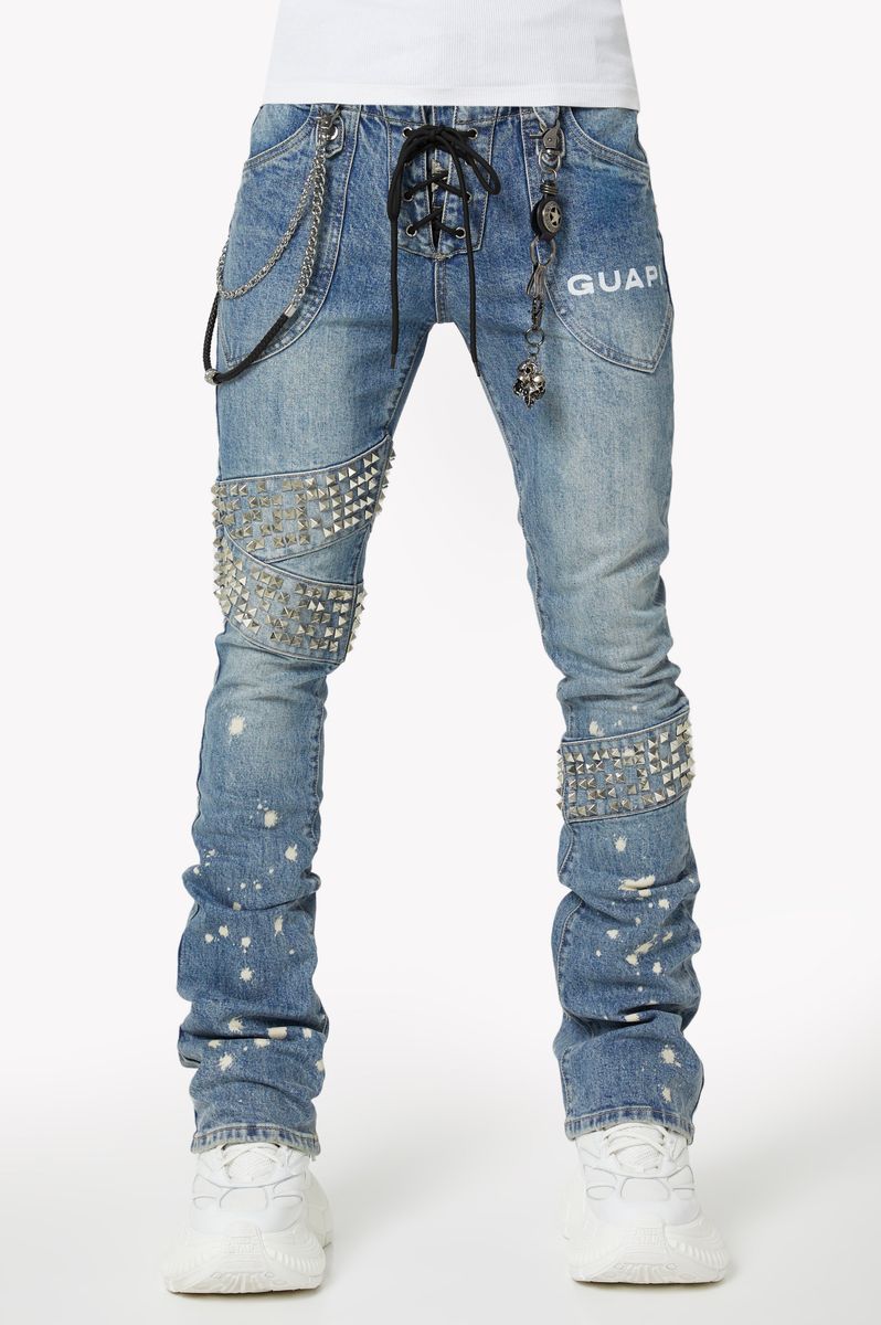 Aqua Blue Warpath Denim