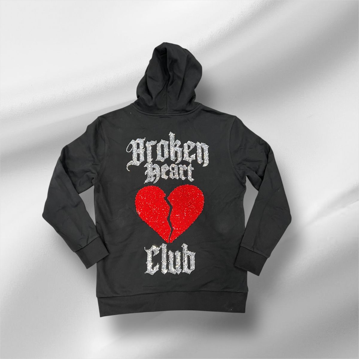 Reelistik Heart Club Diamond Hoodie (Black)