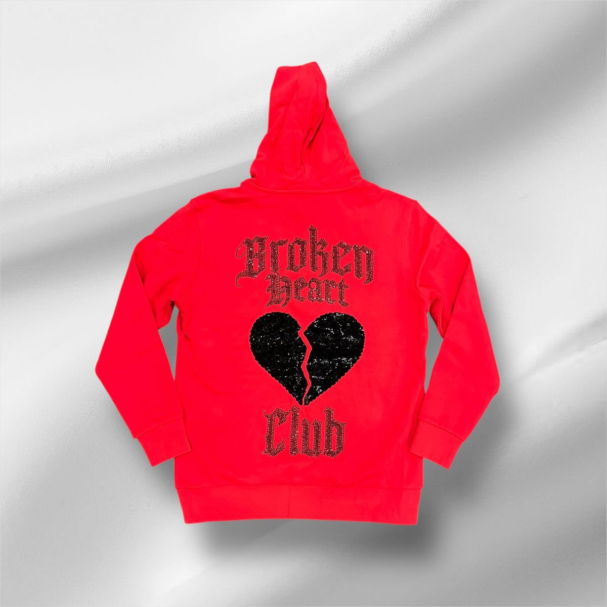 Reelistik Heart Club Diamond Hoodie (Red)