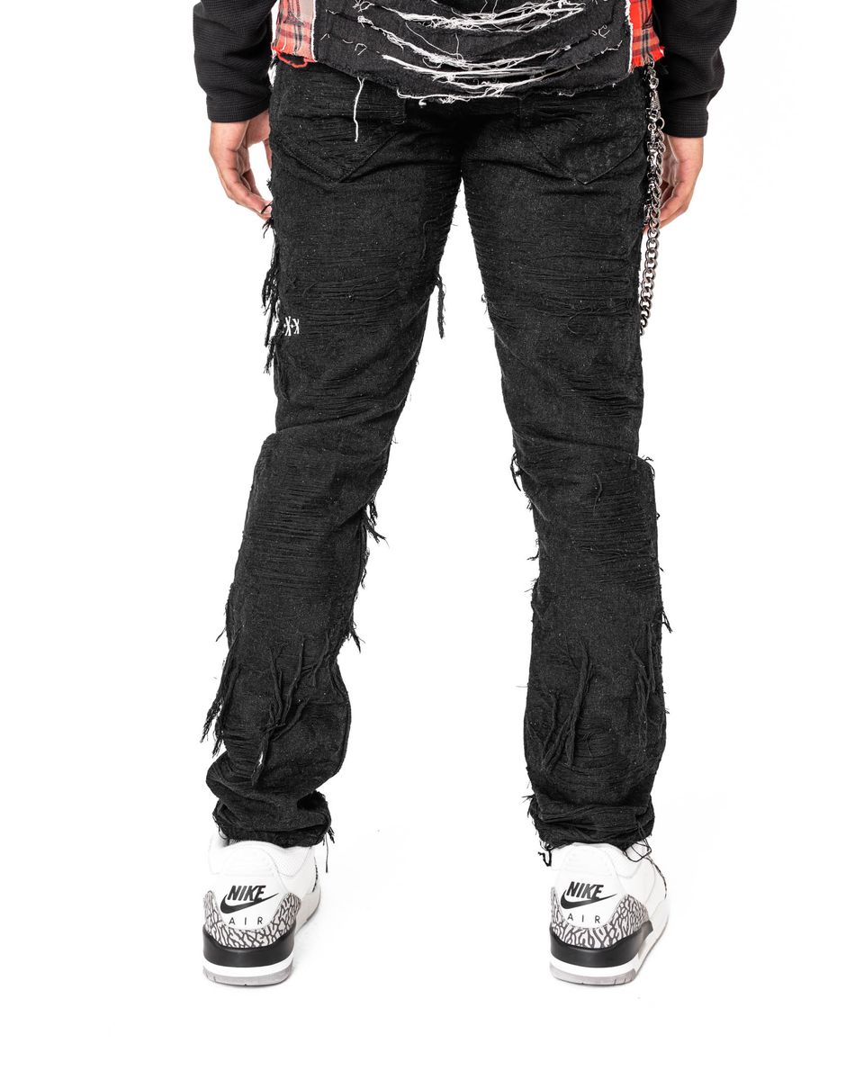 Deconstructed Denim (Black)