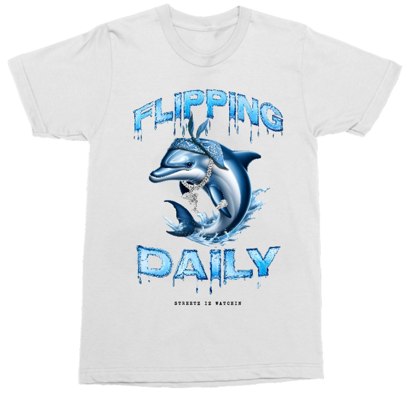 Flipping Daily Tee (White)