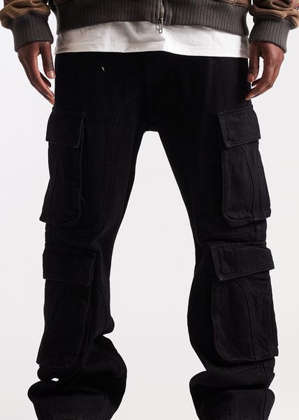 Recon Cargo Denim (Black) (EMBHO25-101)