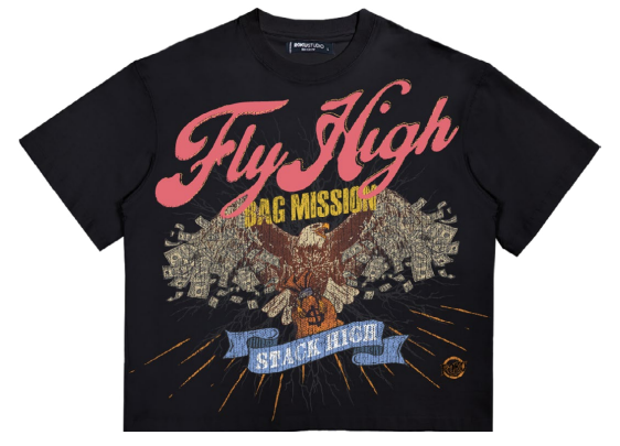 Bag Mission Boxy Tee (Black)