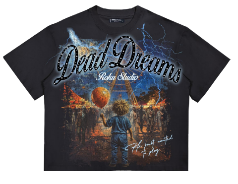Dead Dreams Boxy Tee (Black)