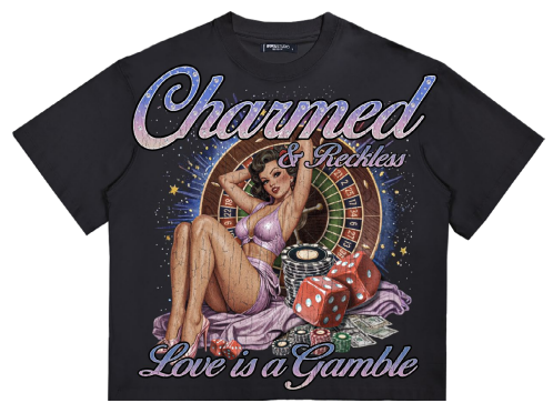 Charmed Boxy Tee (Black)