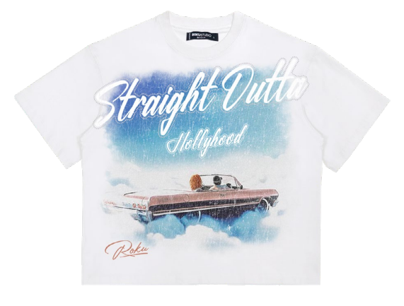 Angle Boxy Tee (White)
