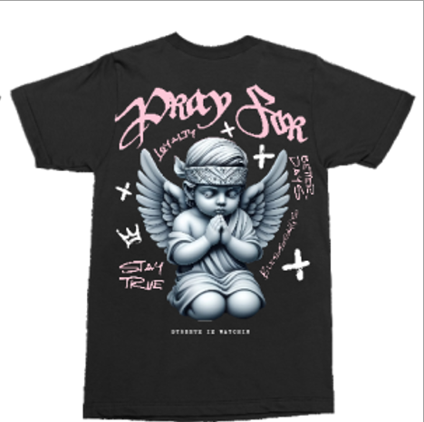 Pray For Better Days Tee (Black)