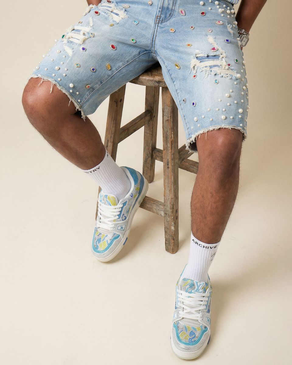 Pearl & Stone Jorts (Indigo)