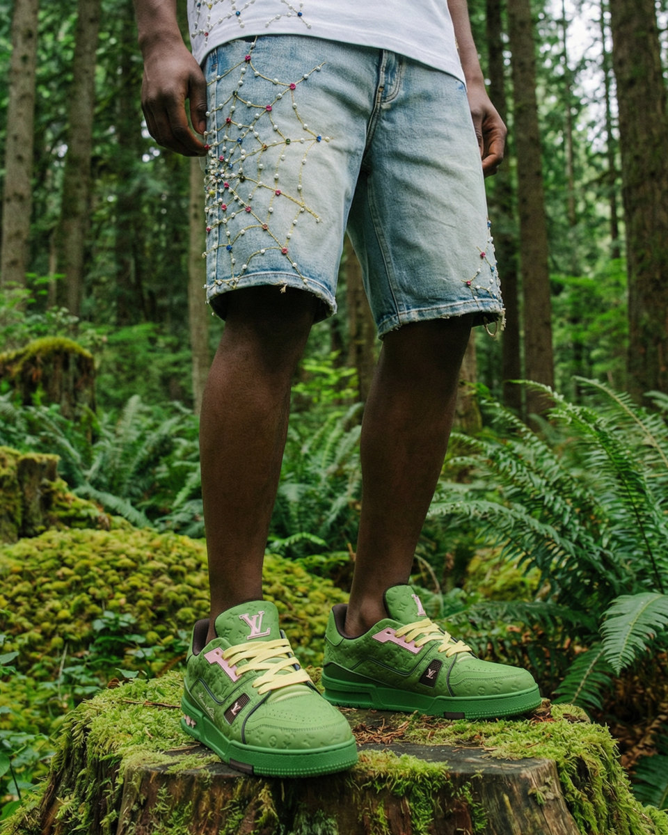 Spider Stone Jorts (Indigo Wash)