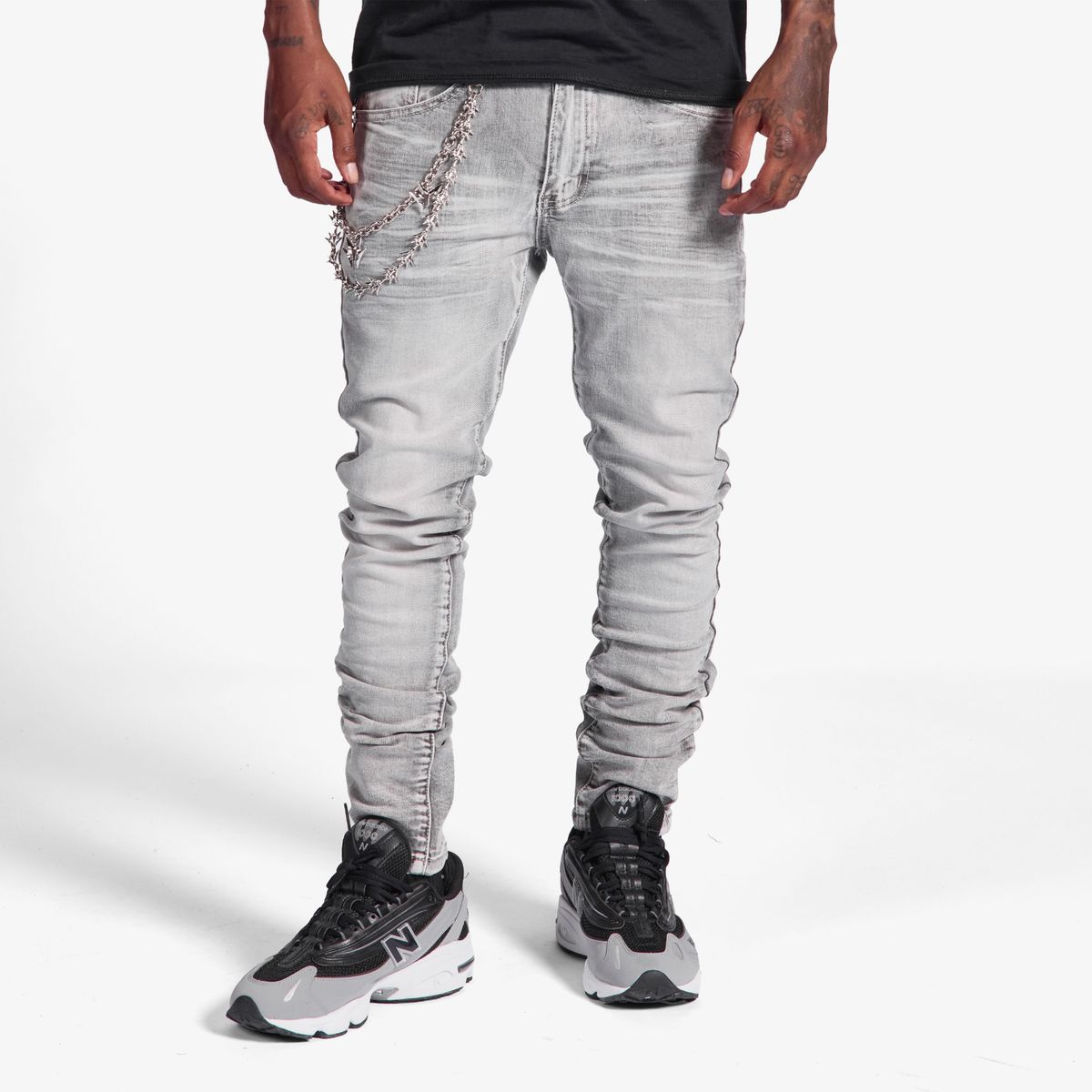 "SIBERIA" Jeans (Gray Wash)