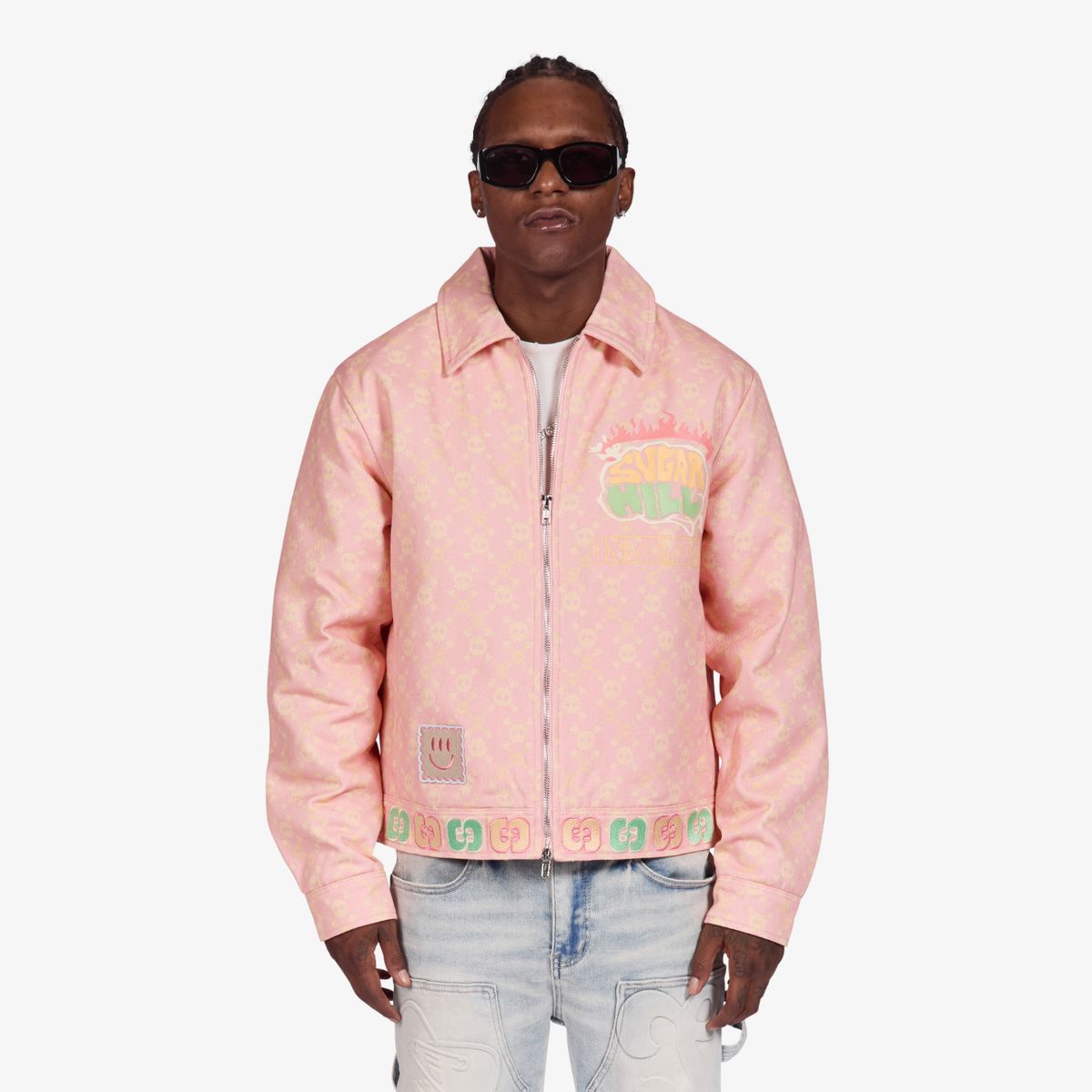 Mindful Zip Jacket (Pink)