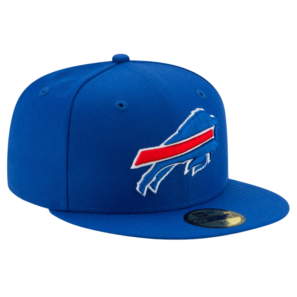 Buffalo Bills Majestic Blue Fitted Hat