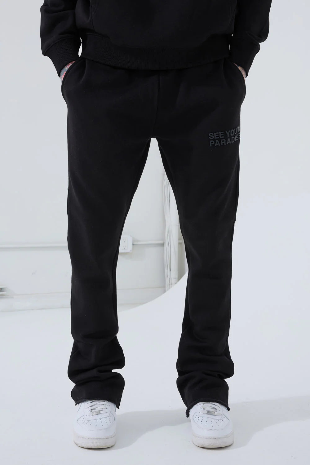 SYIP Stacked Sweatpants (Noir)