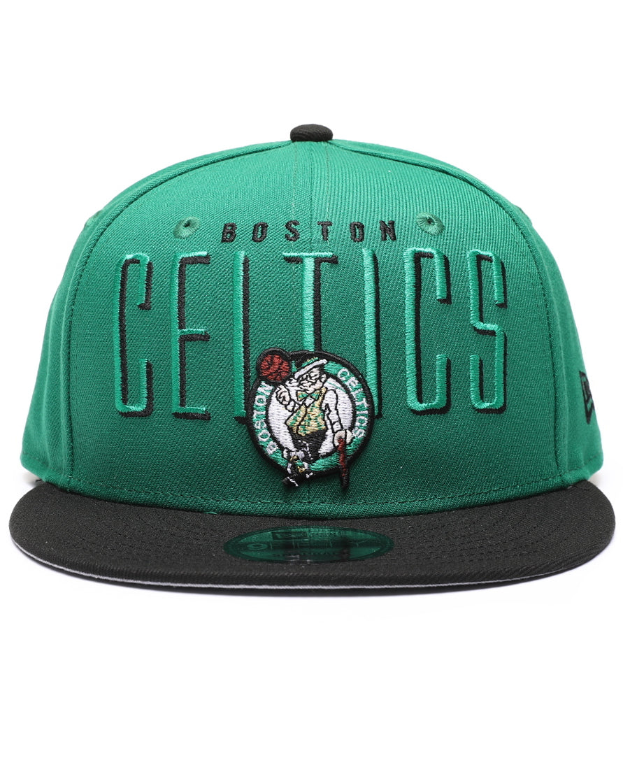 Boston Celtics Headline Snapback Hat
