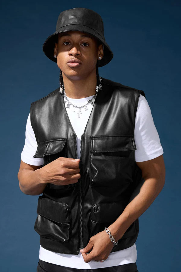 Thriller Cargo Vest (Black)