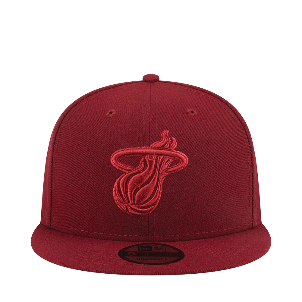Miami Heat Color Pack Snapback - Cardinal Red