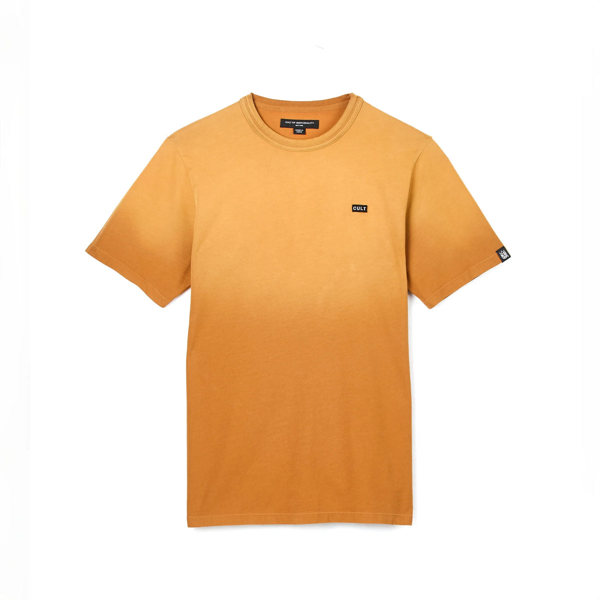 Shimuchan Logo Crew Neck T-Shirt - Vintage Rust