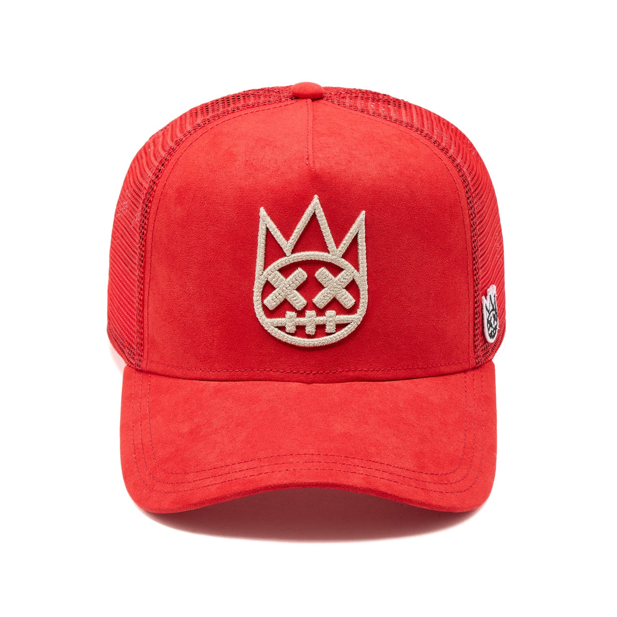 Cult's Logo Mesh Back Trucker Hat (Racing Red)