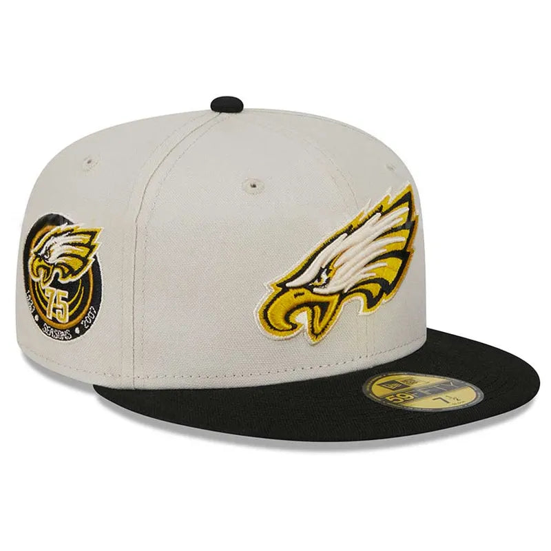 Philadelphia Eagles Two-Tone Stone Fitted Hat
