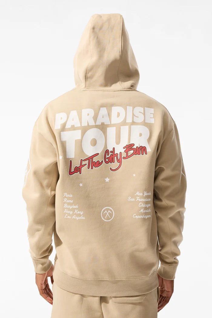 Paradise Tour Pullover Hoodie - SAND