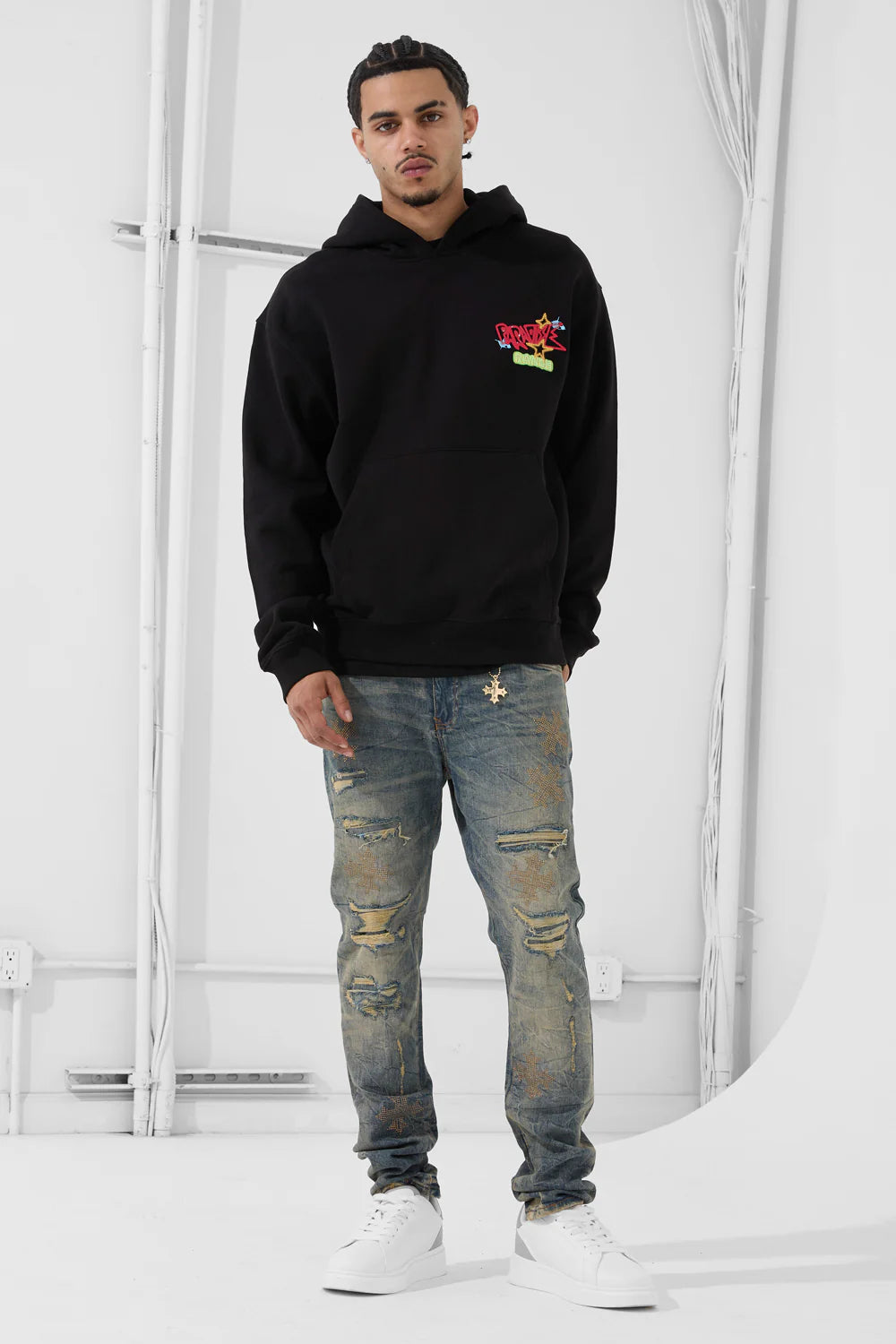 Paradise Ranch Pullover Hoodie (Black)