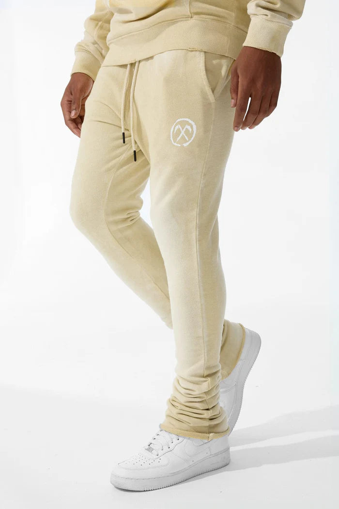 Afterlife Stacked Sweatpants (Khaki) 8631L