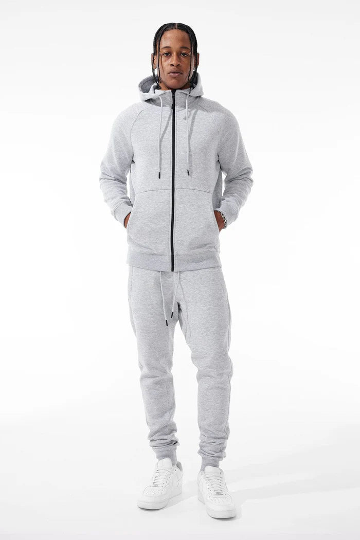 Uptown Jogger Sweatpants - Heather Grey - 8860