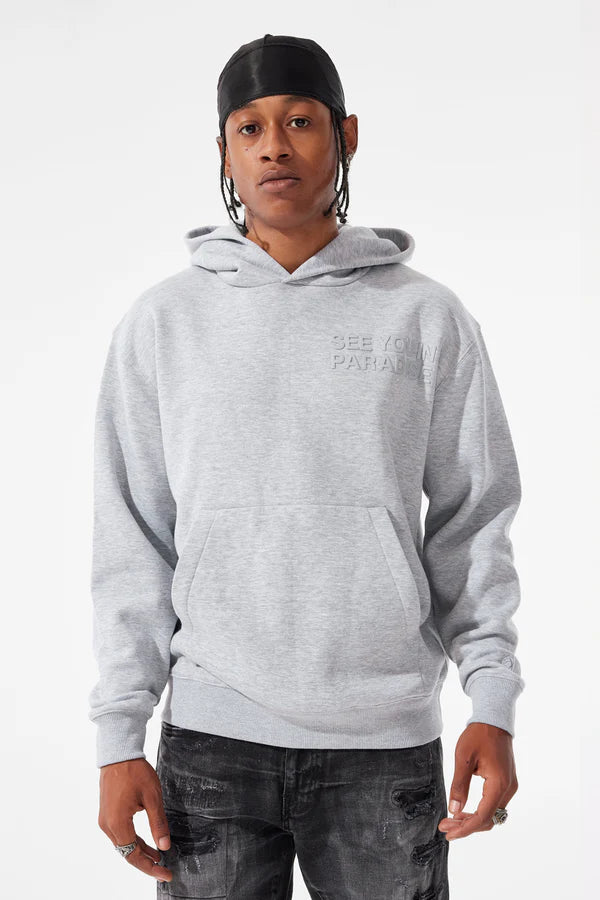 Paradise Tonal Pullover Hoodie 2.0 - Heather Grey - 8862H