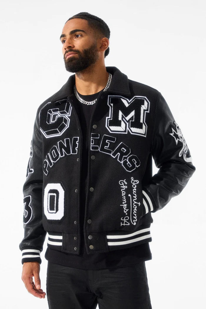 Pioneers Varsity Jacket ( Black ) 91650