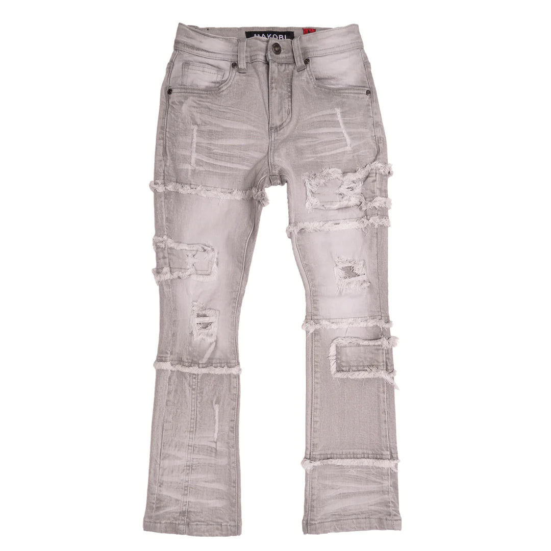 Kids Bergamo Jeans - Light Gray
