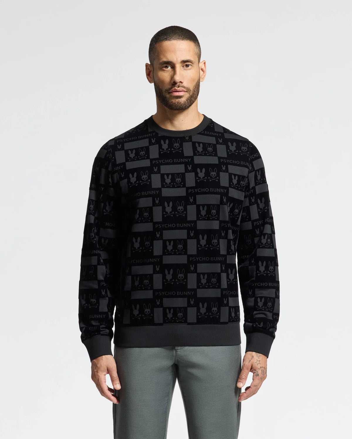 Men's Romeo Lightweight Sweatshirt (Black)