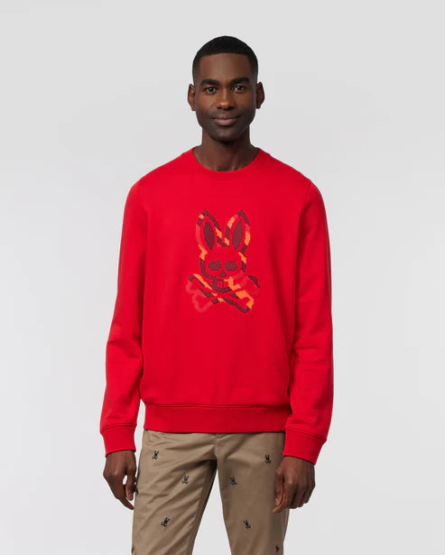 Apple Valley Crew Sweatshirt - Brilliant Red