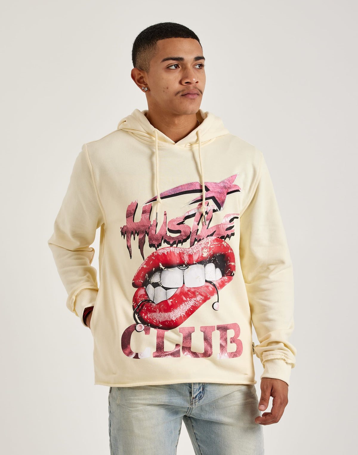 BKYS - Hustle Club Hoodie - OffWhite