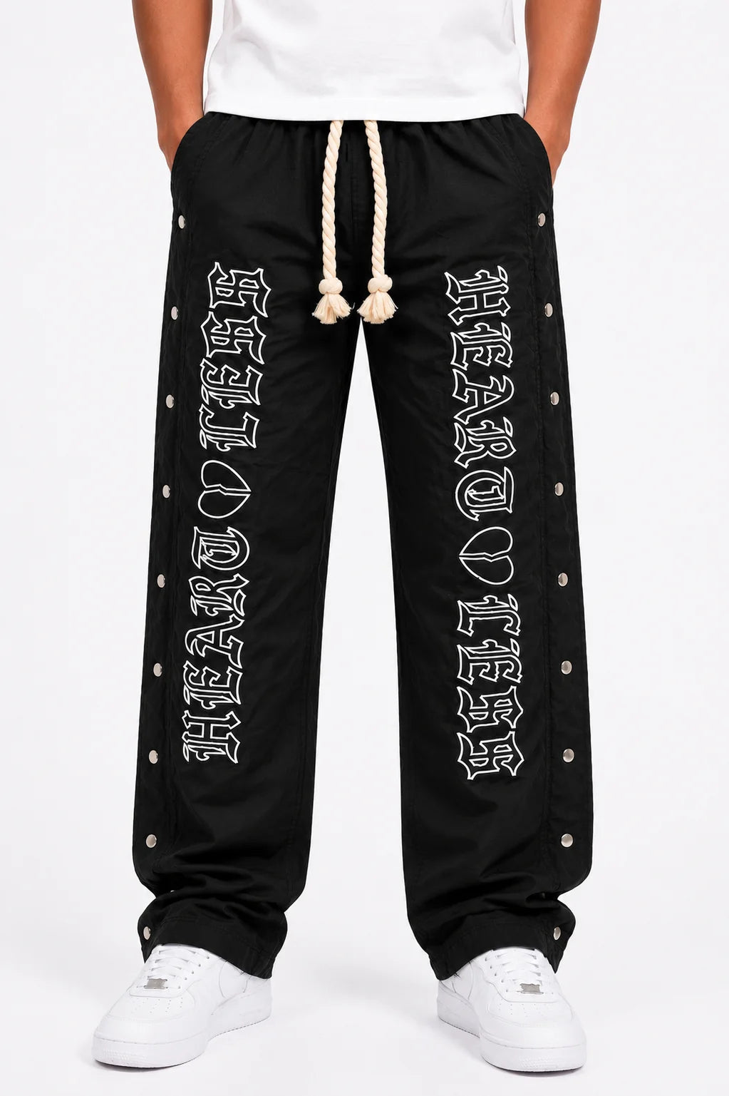 Heartless Nylon Pants (Black)