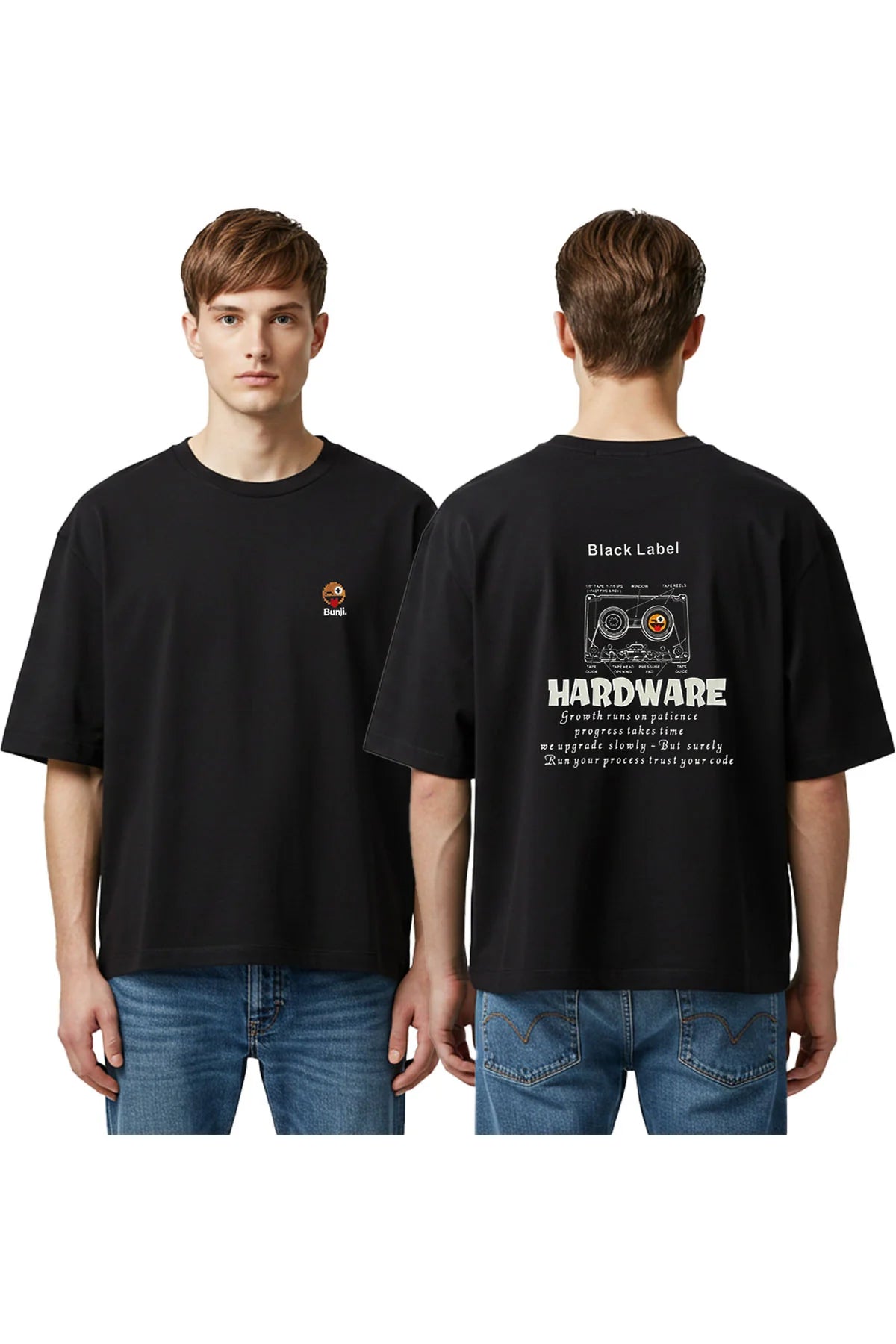 Black Label "HARDWARE" T-Shirt (Black)