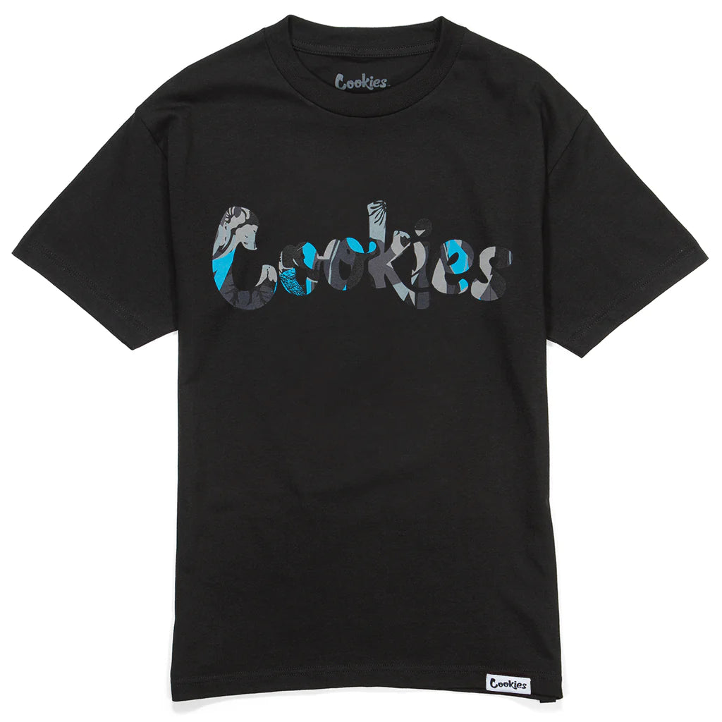 Corsica Logo Fill Tee - Black/Black