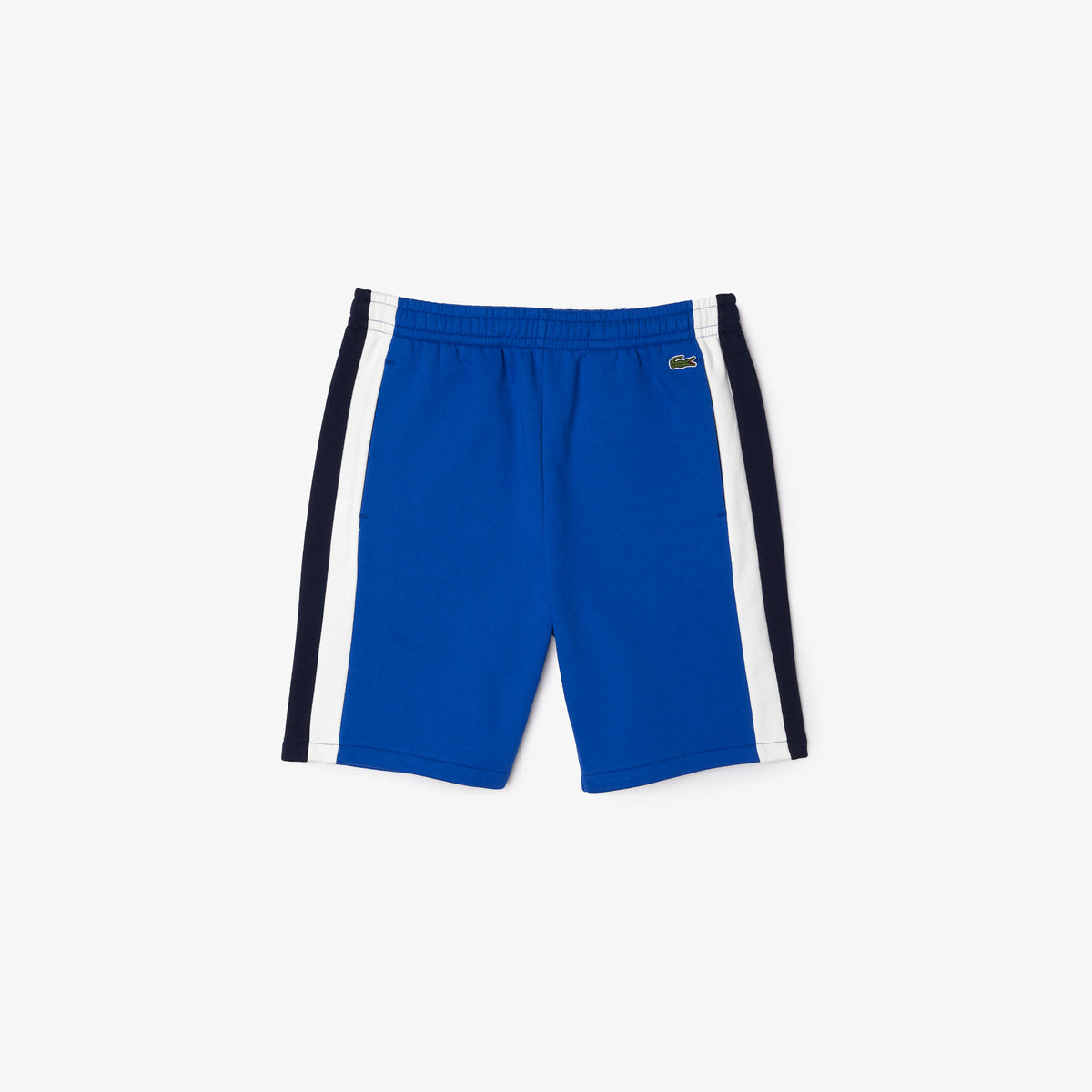 Lacoste - Brushed Fleece Colorblock Shorts - Blue/Navy Blue